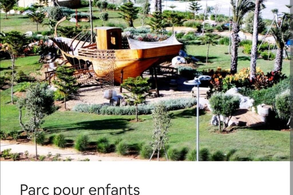 Appt Bouznika EDEN ISLAND pied sur Mer Exterior foto